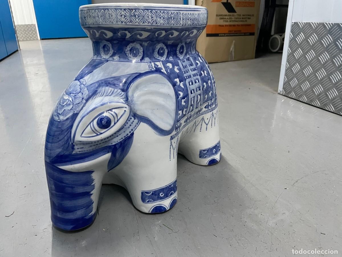 Vintage: PEANAS EN FORMA DE ELEFANTE - Foto 3