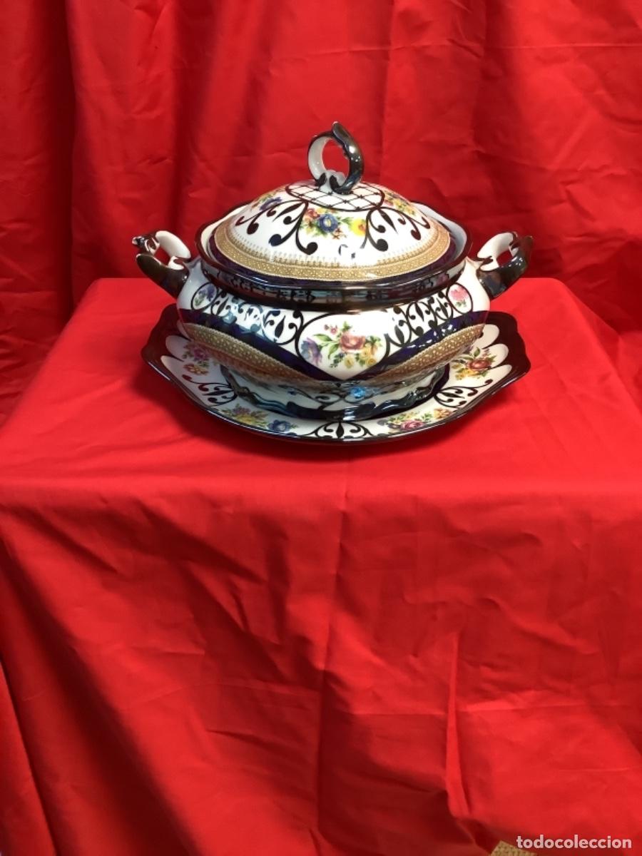 Vintage: Sopera porcelana - Foto 4