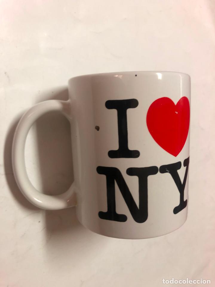 Vintage: TAZA ORIGINAL ESTADOS UNIDOS I LOVE NEW YORK, TIENE UN PEQUE&Ntilde;O DEFECTO COMO SE VE EN LA FOTO