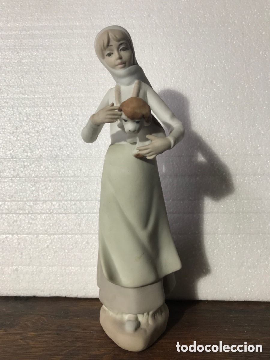 Vintage: Mujer con perro 26x10x8cm Ref DC8 - Foto 1