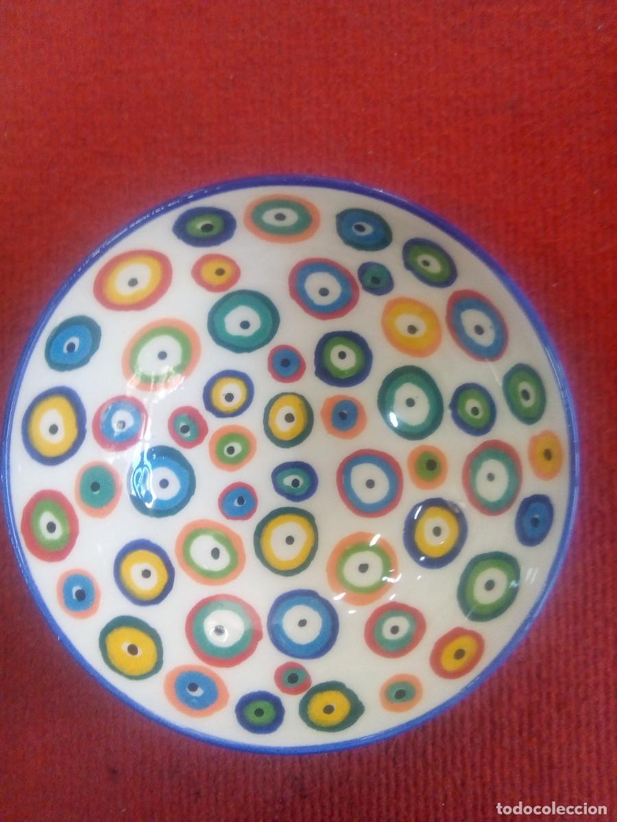 Vintage: CUENCO CER&Aacute;MICO PINTADO - Foto 2