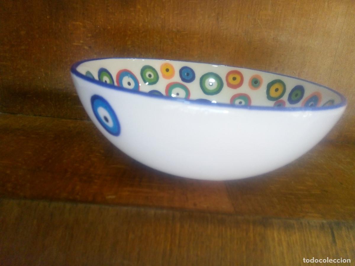 Vintage: CUENCO CER&Aacute;MICO PINTADO - Foto 1