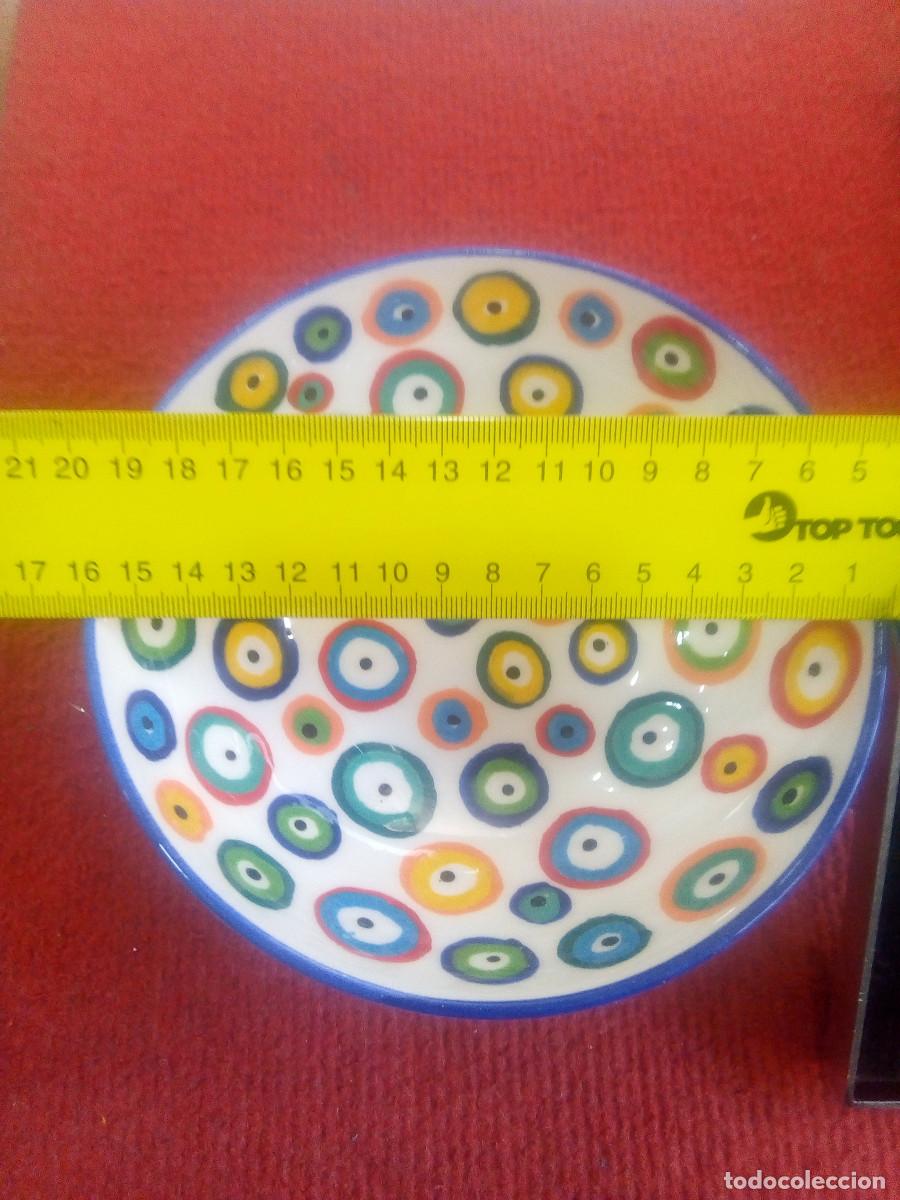 Vintage: CUENCO CER&Aacute;MICO PINTADO - Foto 4