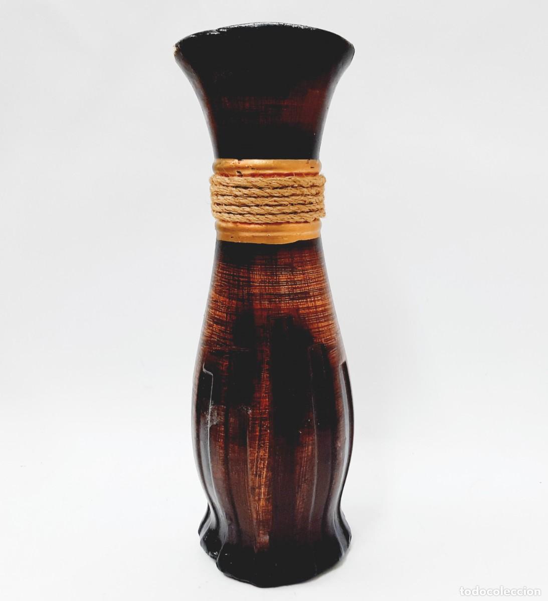 Vintage: Florero de cer&aacute;mica de la vendimia(8.1)