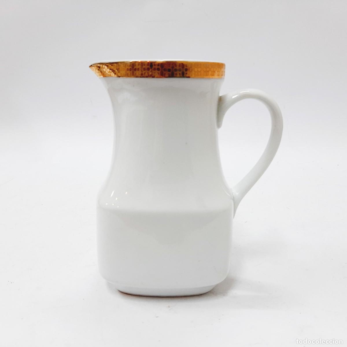 Vintage: Jarra de leche checa vintage de porcelana (3.2)