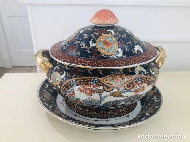 Vintage: CENTRO DE PORCELANA CHINA