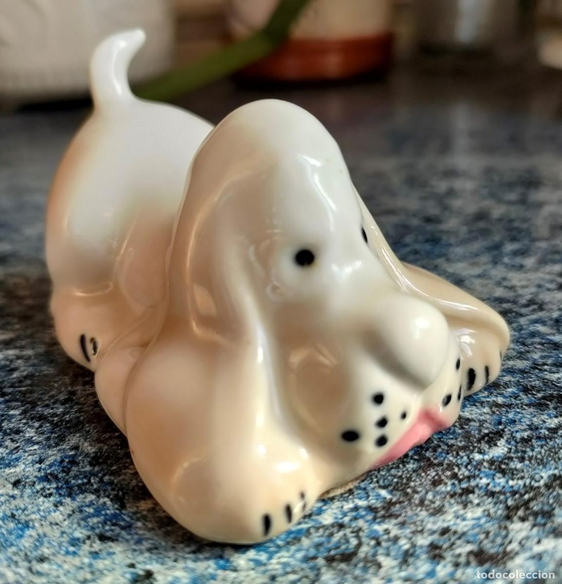 Vintage: Perrito de porcelana SANBO