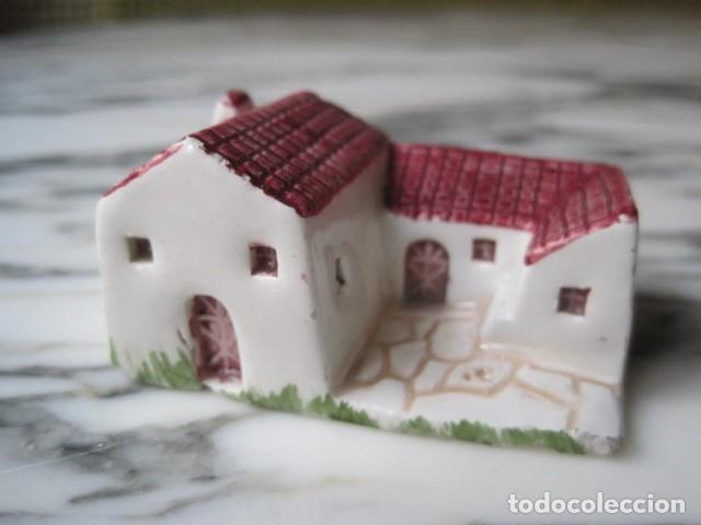 Vintage: PEQUE&Ntilde;A CASA DE CER&Aacute;MICA - PATMOS - GRECIA