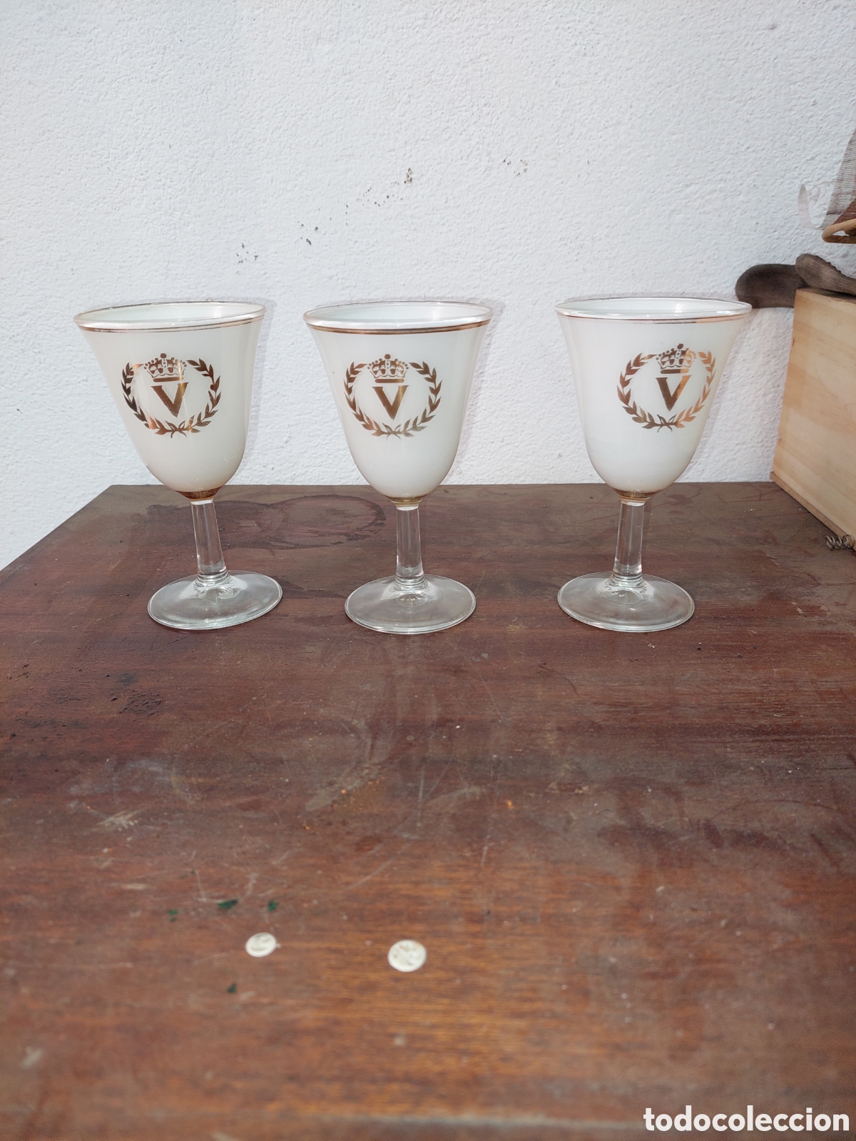 Vintage: Vasos y Jarra copa vintage - Foto 4