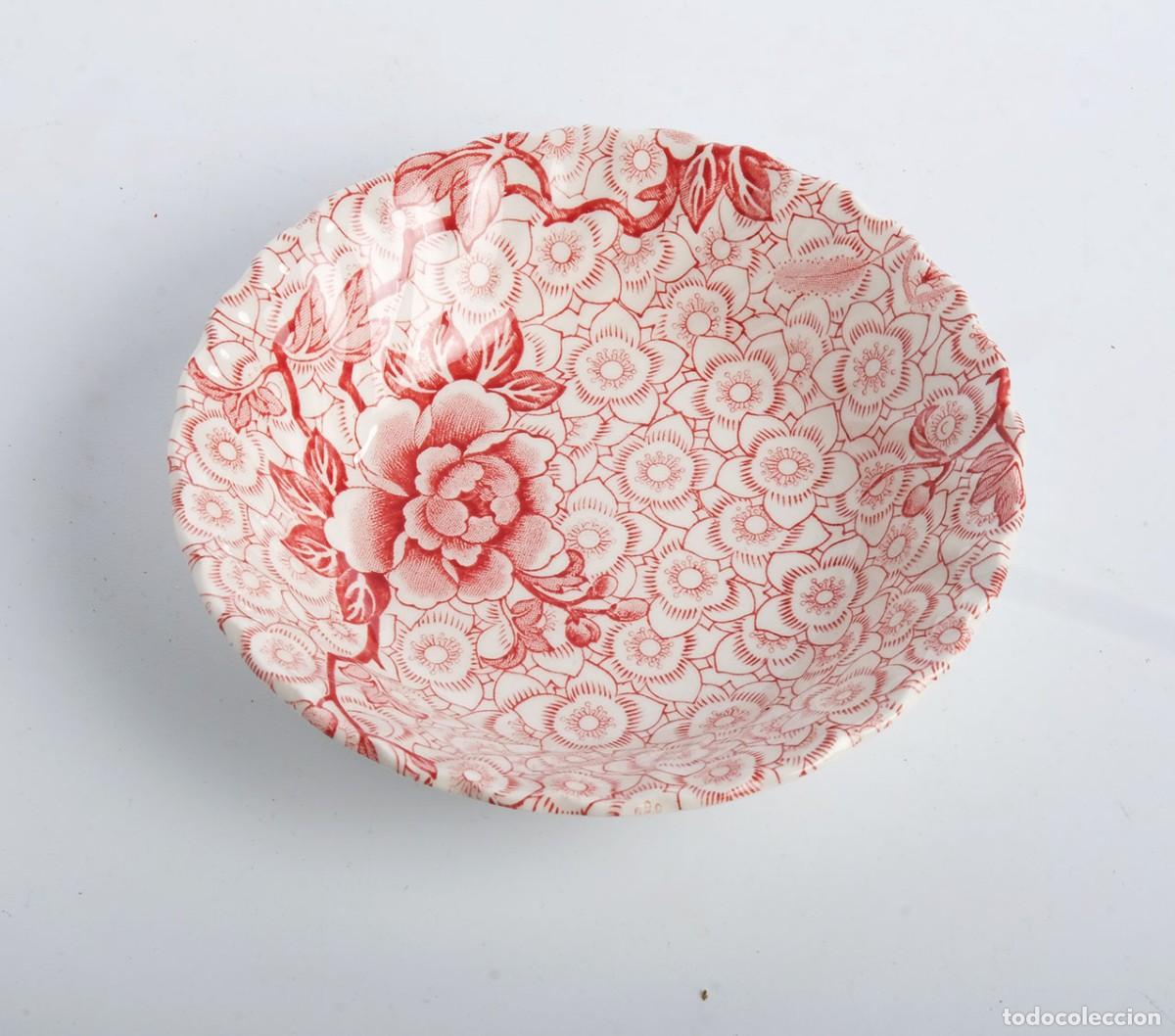 Vintage: Peque&ntilde;o cuenco de porcelana de la firma Johnson Brothers. LOTUS. England