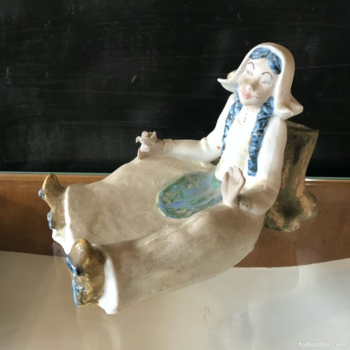 Vintage: Figura de cer&aacute;mica