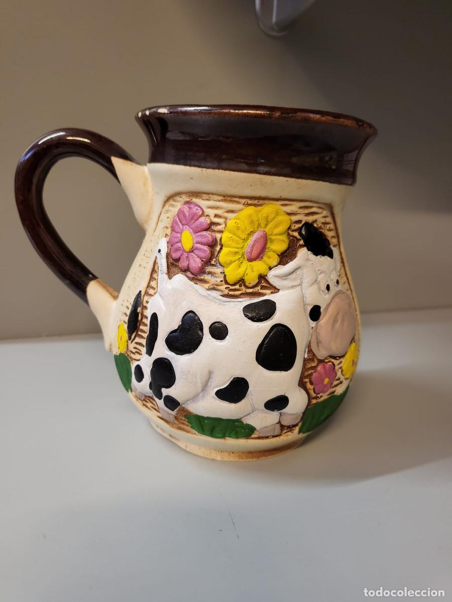 Vintage: Tazza-brocca in ceramica fatta a mano