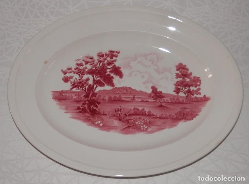 Vintage: BANDEJA DE PORCELANA VINTAGE-G V SEGOVIA N&ordm; 839