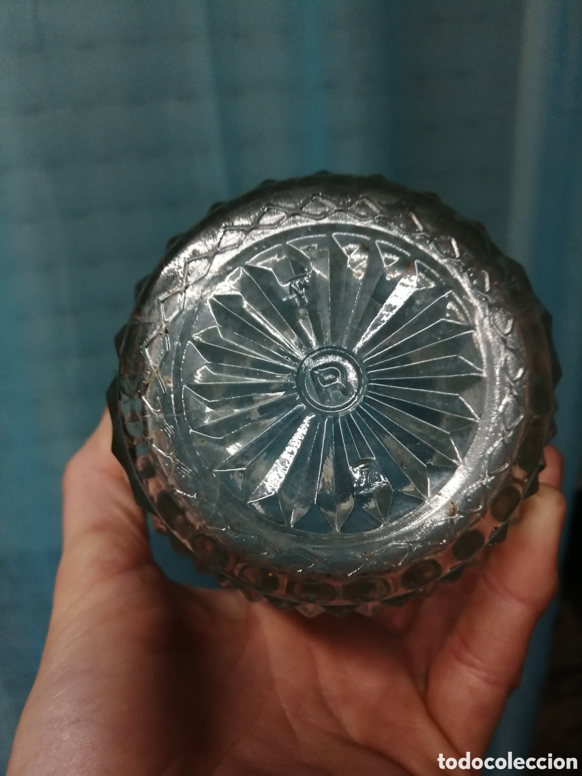 Vintage: Cubitera de cristal tallado - Foto 4