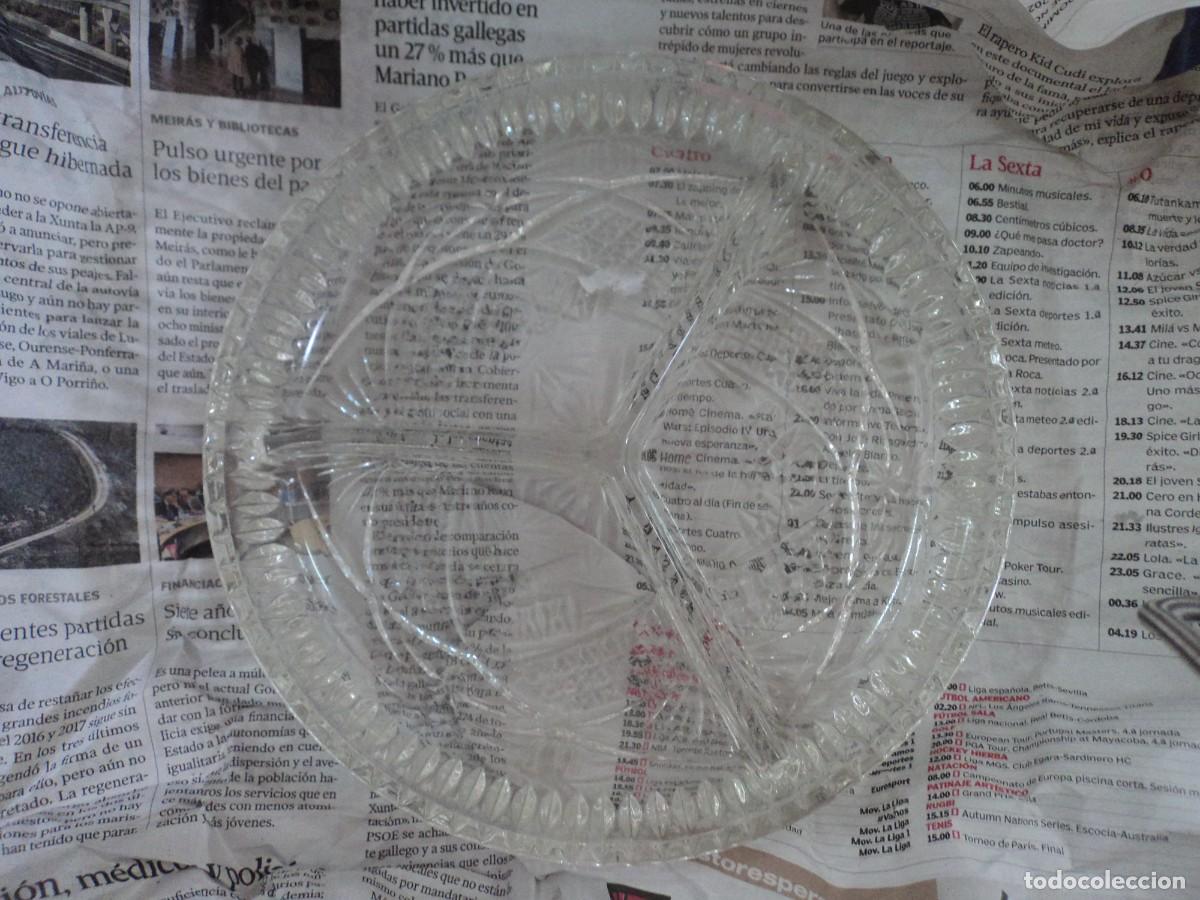 Vintage: Bandeja de cristal - - Foto 1