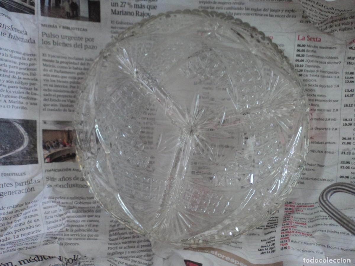 Vintage: Bandeja de cristal - - Foto 2