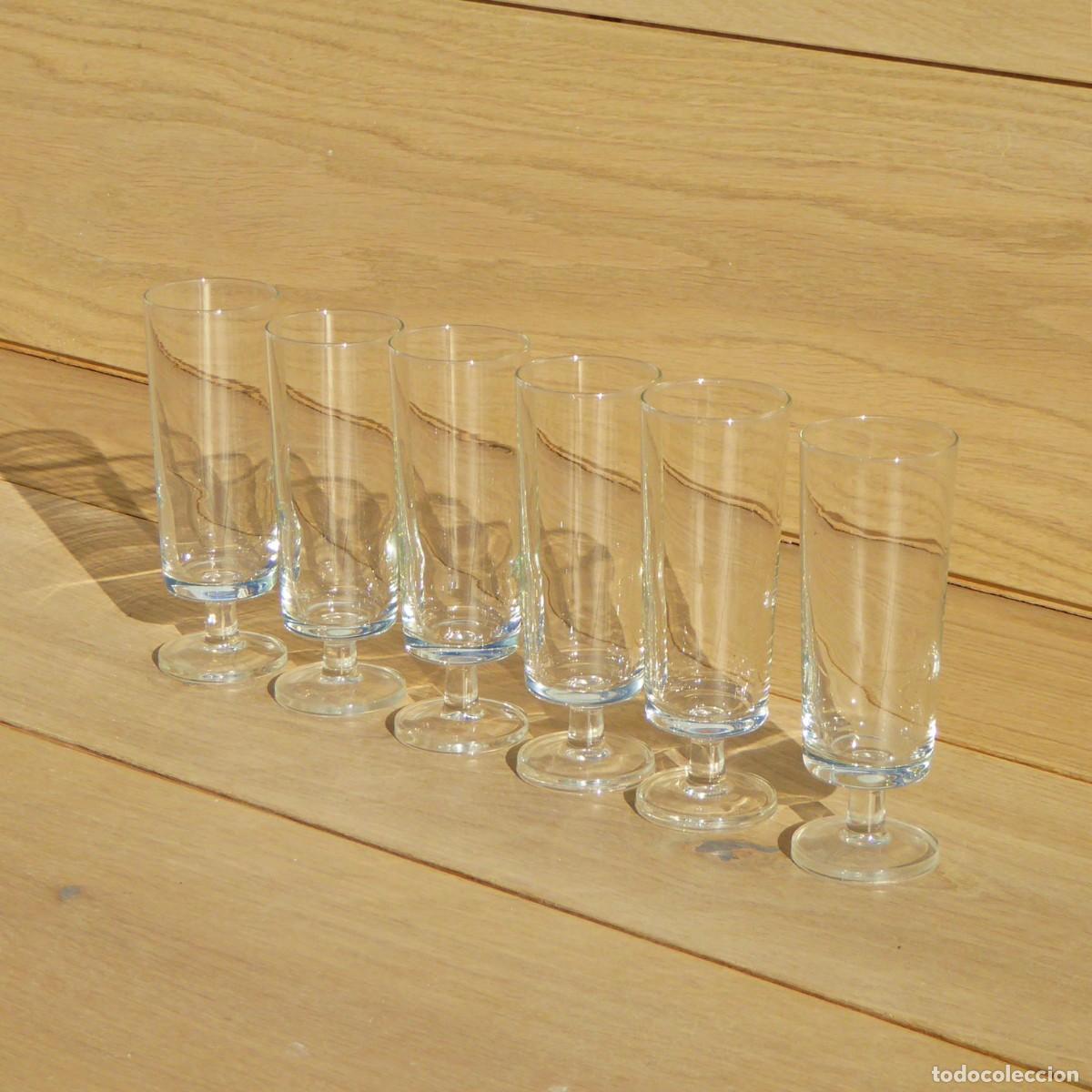 Vintage: 6 copas de cava transparentes - Cavalier Luminarc - Foto 2