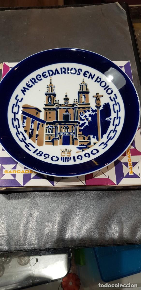 Vintage: Sargadelos plato de cer&aacute;mica mercedarios en Poio