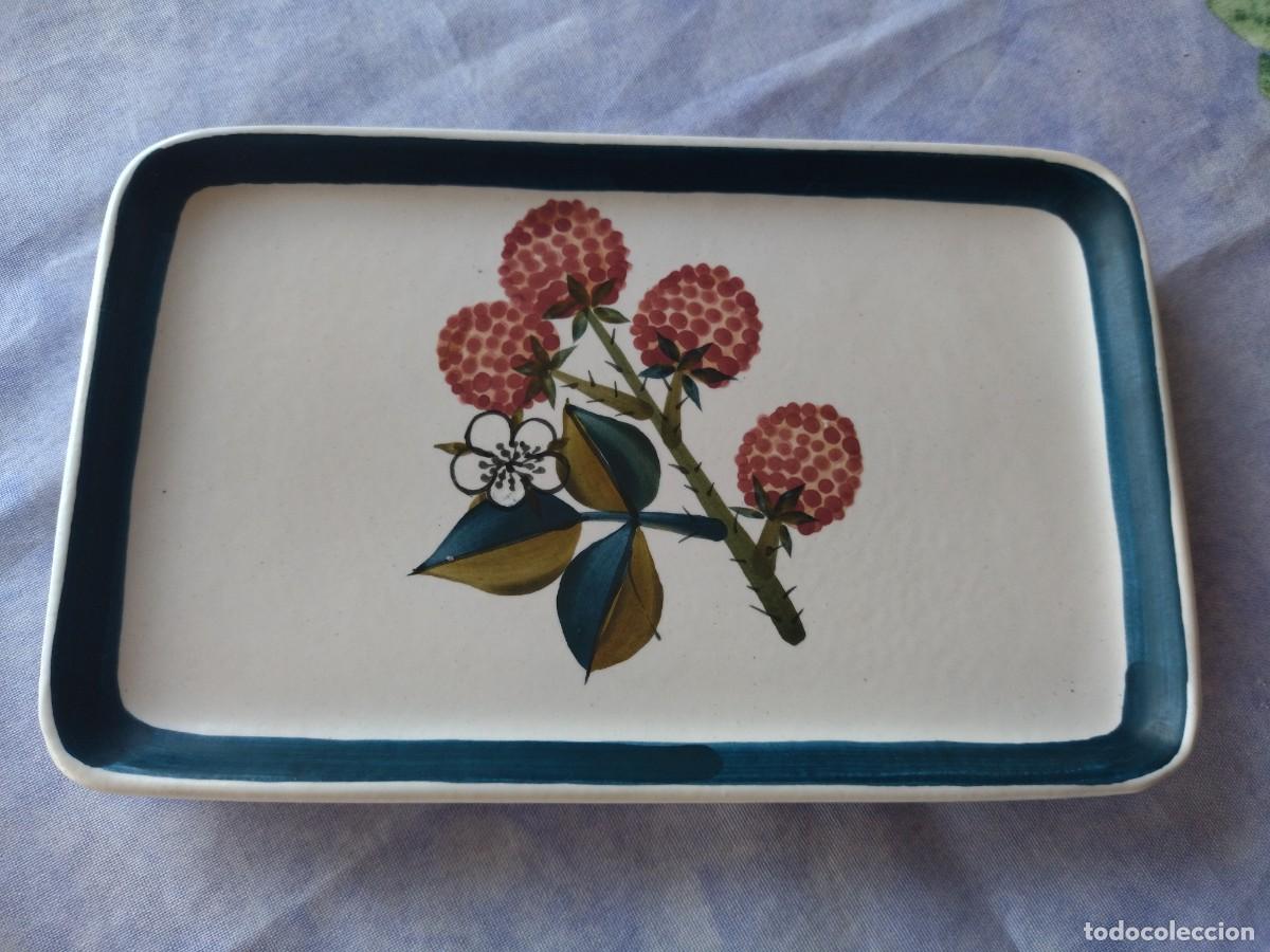 Vintage: Bonita bandeja rectangular de cer&aacute;mica, rb - Foto 2