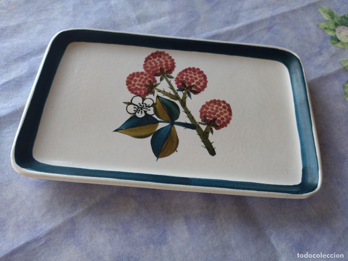 Vintage: Bonita bandeja rectangular de cer&aacute;mica, rb - Foto 4