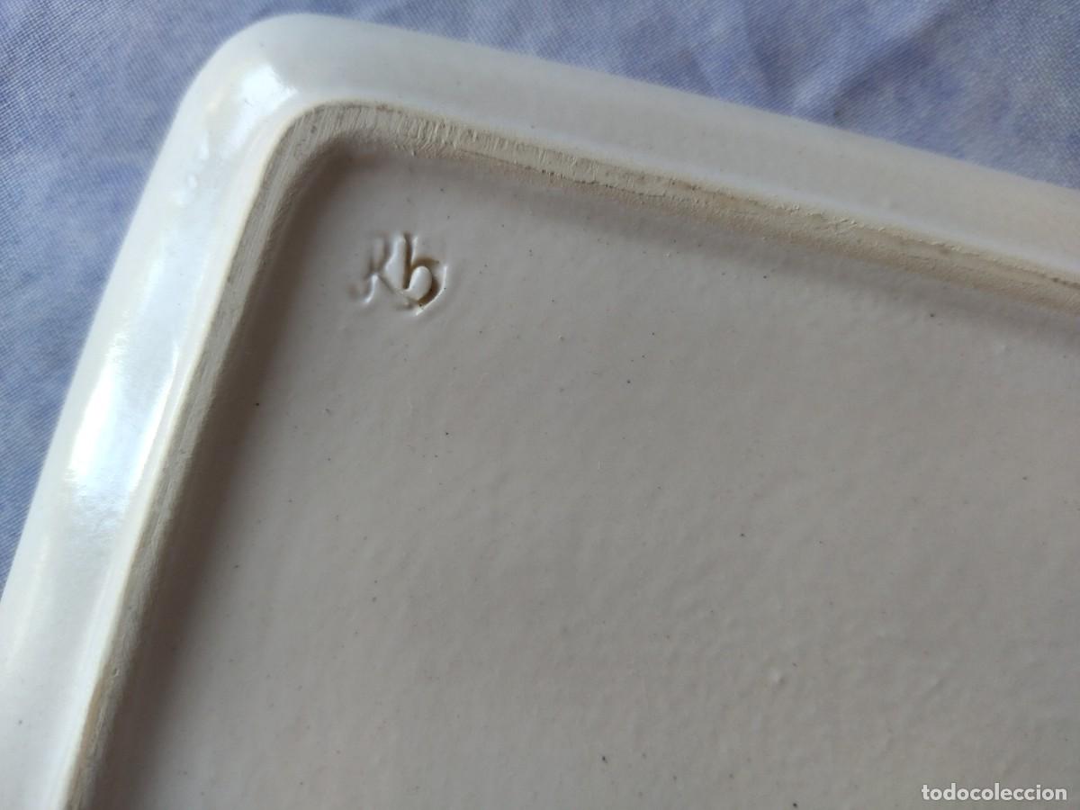 Vintage: Bonita bandeja rectangular de cer&aacute;mica, rb - Foto 5