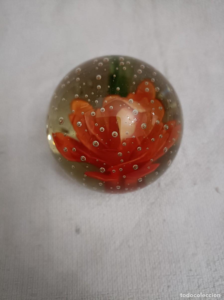 Vintage: 3 bolas cristal Murano - Foto 3