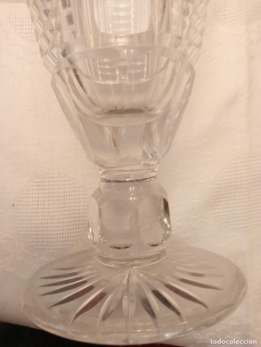 Vintage: JARR&Oacute;N DE CRISTAL TALLADO - Foto 4