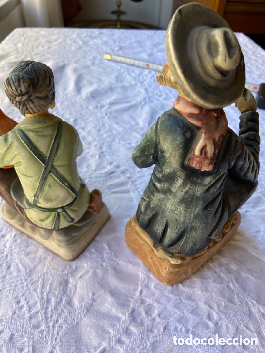 Vintage: Pareja de figuras - Foto 7