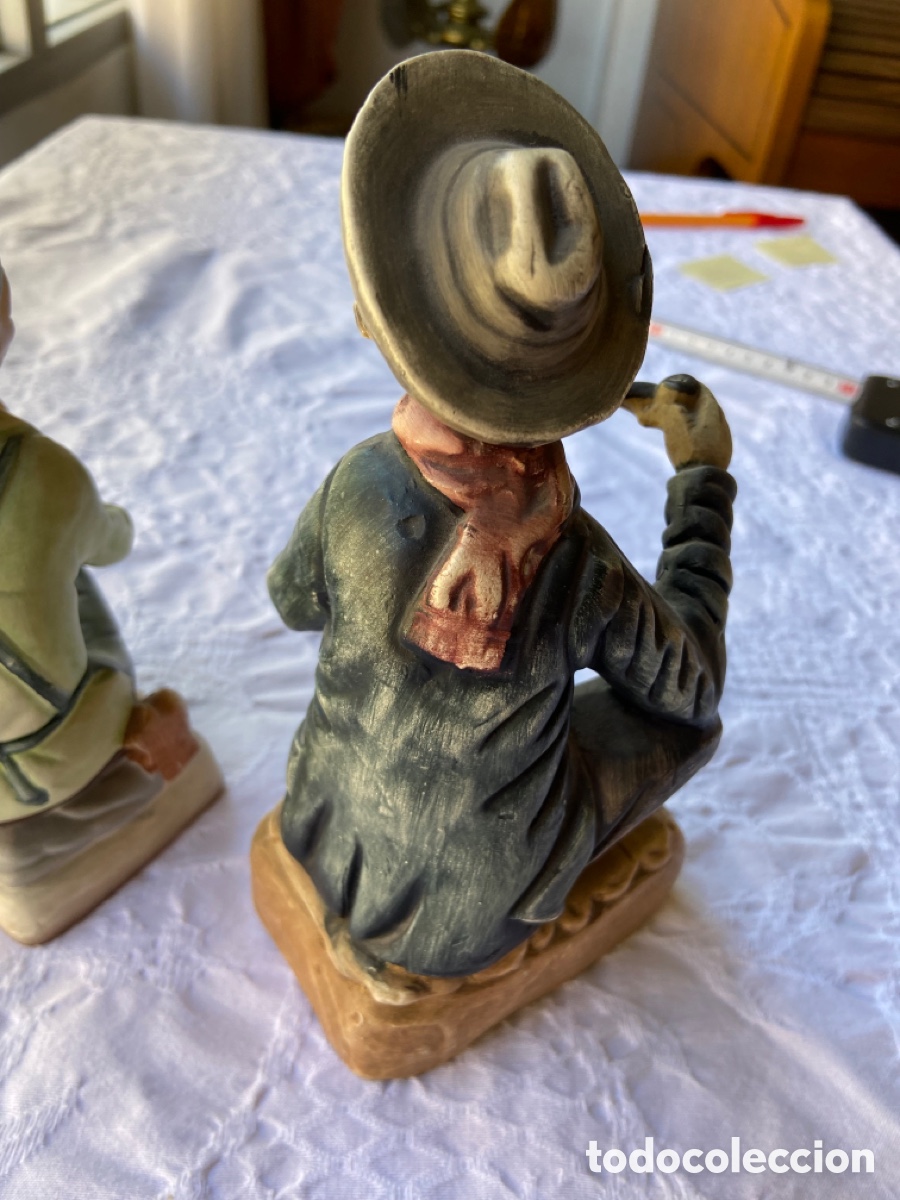 Vintage: Pareja de figuras - Foto 9