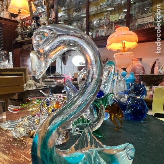 preciosa jarra cristal de murano - medida 12 cm - Compra venta en  todocoleccion