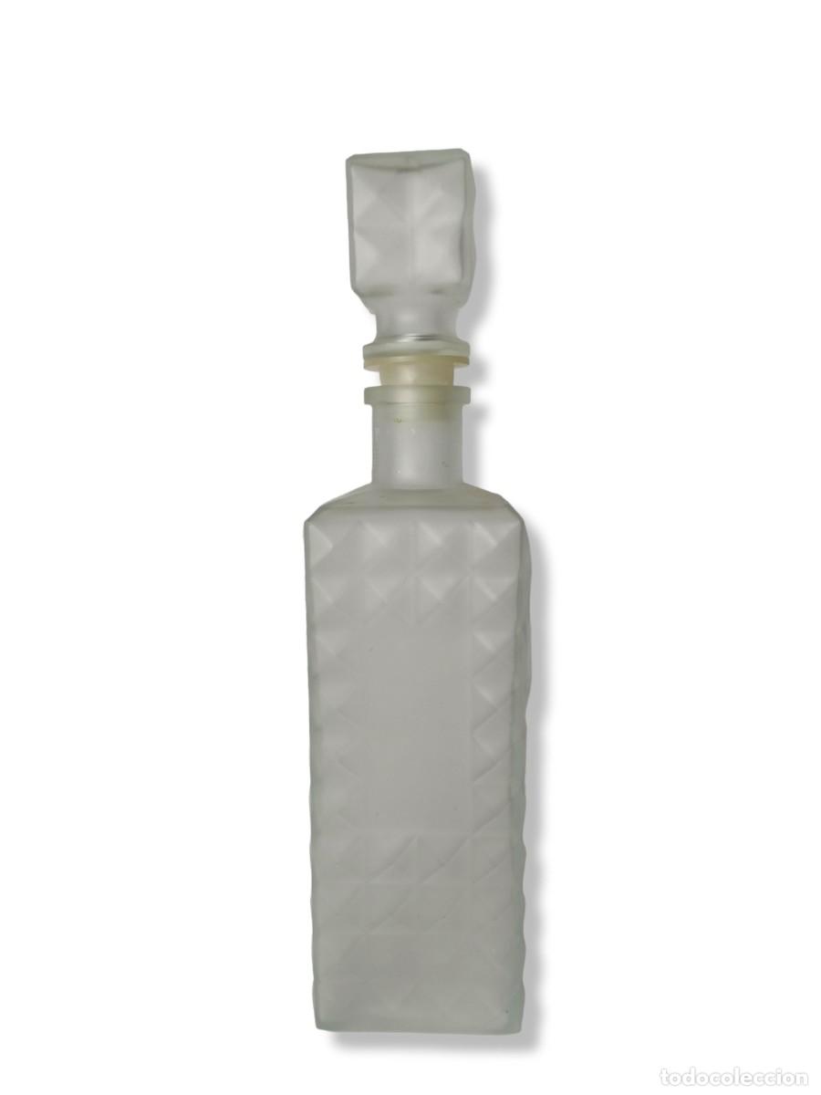 Vintage: Licorera cristal opaco - Foto 1