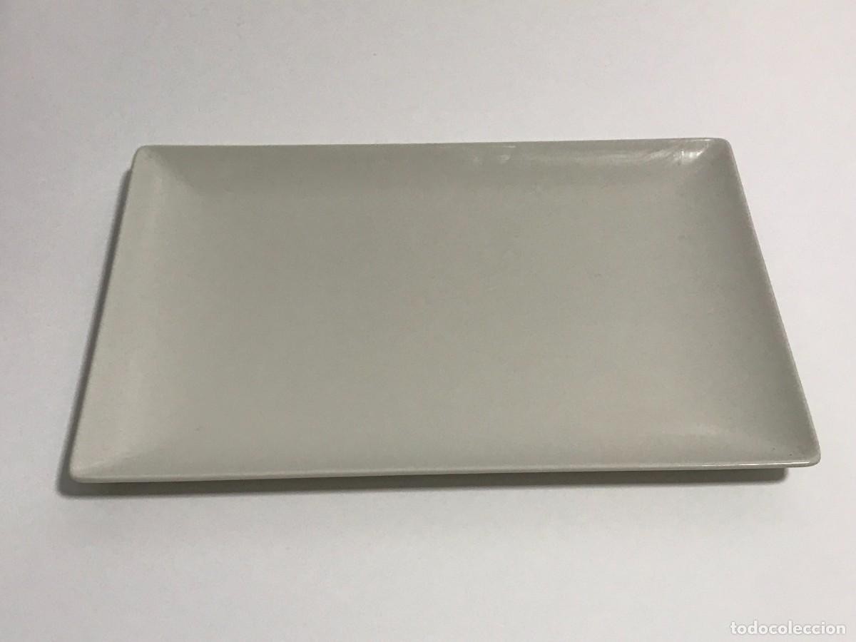 Vintage: PLATO LLANO ALFARES GOURMET PLATOS 30X20 CMS (1)