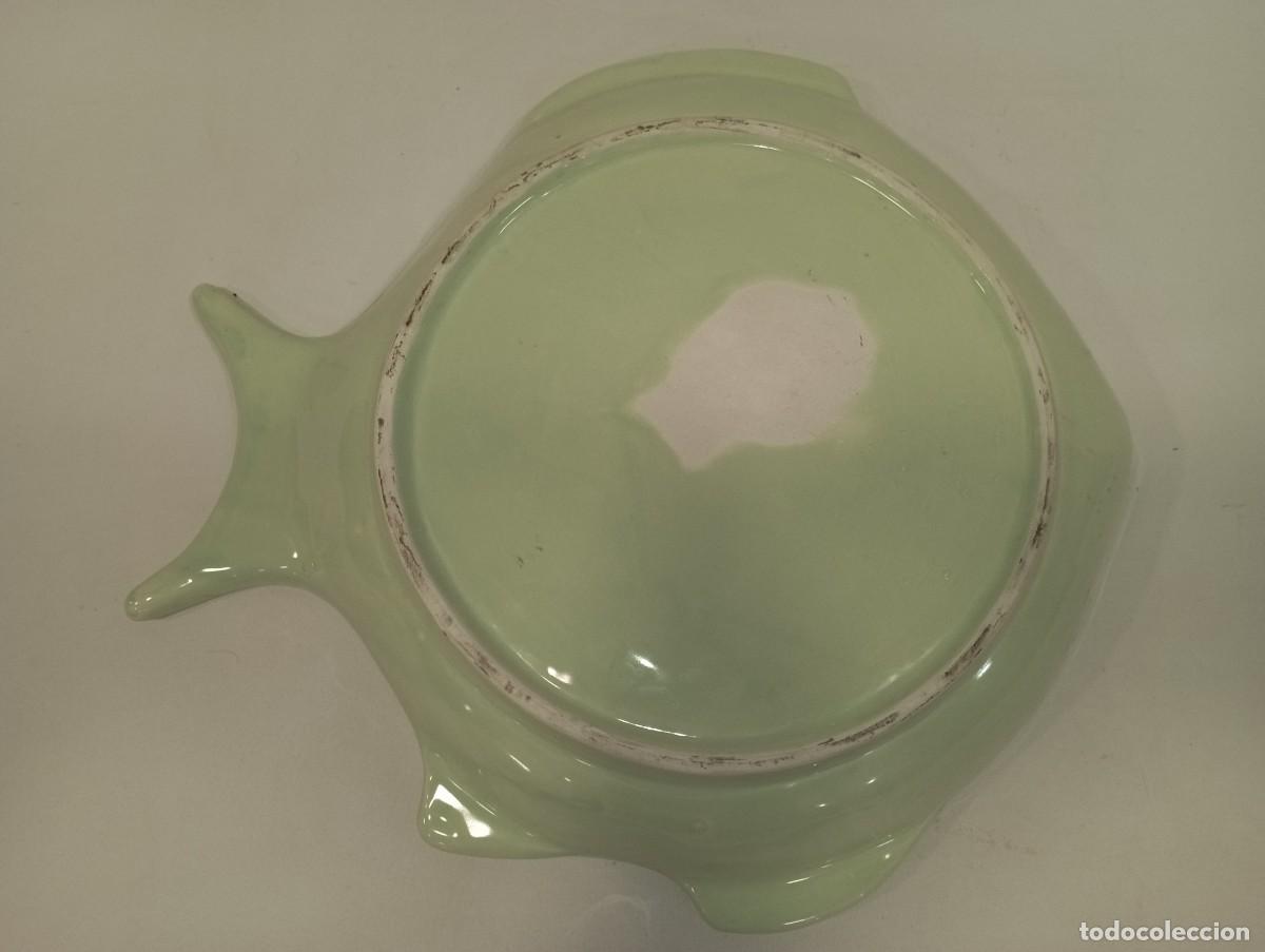 Vintage: Gran centro de mesa con forma de pez. Bandeja. Centro 2 - Foto 4