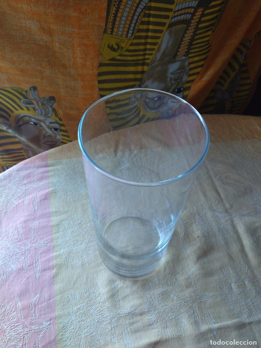 Vintage: Bonito jarr&oacute;n de cristal en cilindro. - Foto 4
