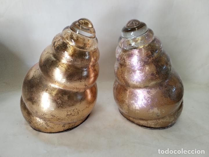 Vintage: caracolas de cristal - Foto 1