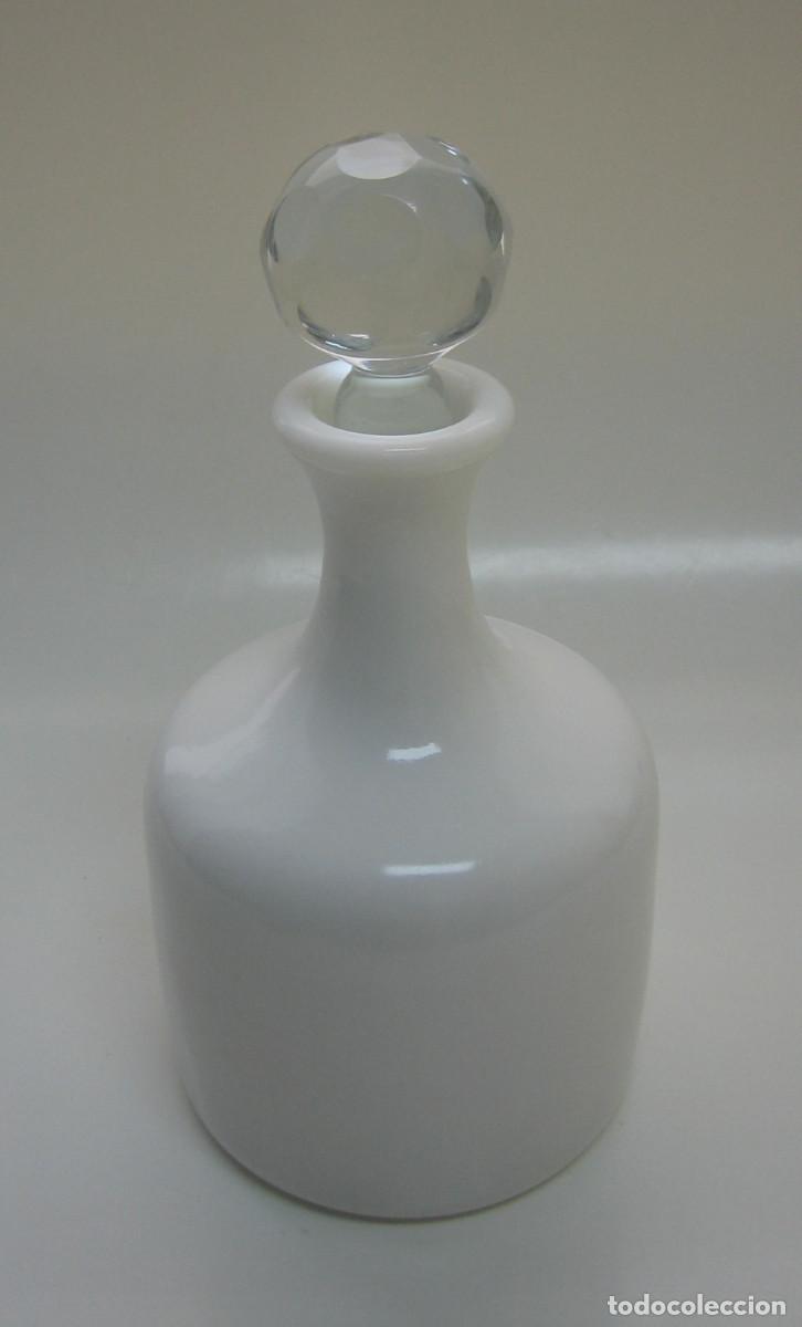 Vintage: BOTELLA DE LICOR. VIDRIO SOPLADO. - Foto 4