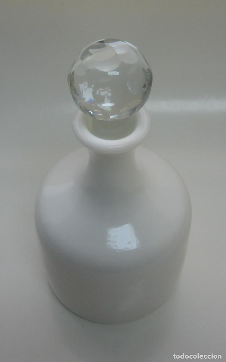 Vintage: BOTELLA DE LICOR. VIDRIO SOPLADO. - Foto 6