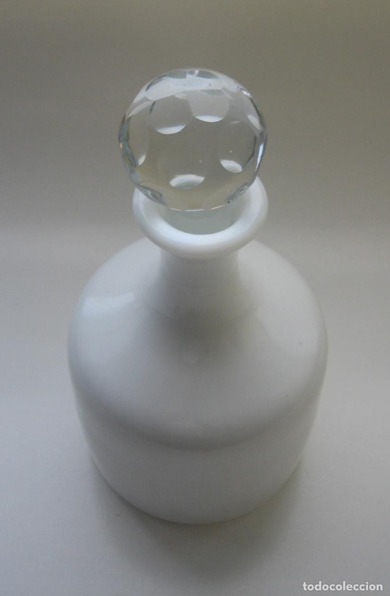 Vintage: BOTELLA DE LICOR. VIDRIO SOPLADO. - Foto 11