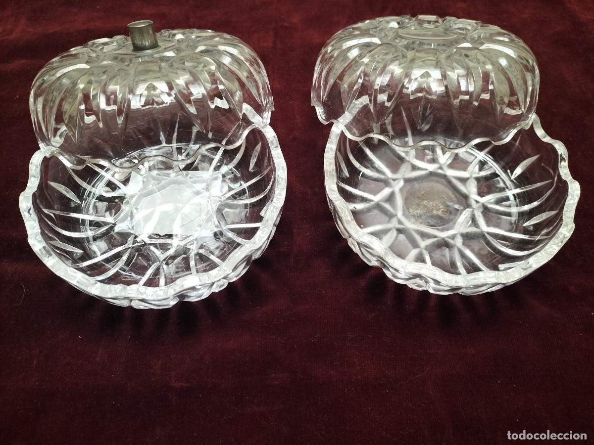Vintage: 2 joyeros de cristal - Foto 4