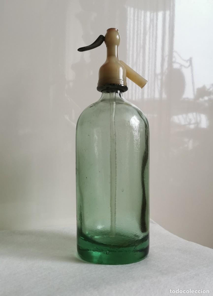 Vintage: BOTELLA DE SIFON LA PERCHELERA - Foto 1