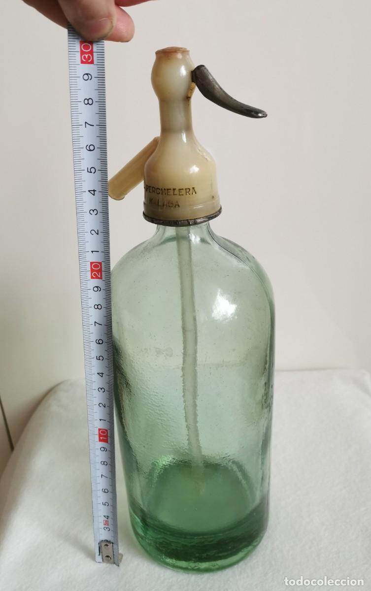 Vintage: BOTELLA DE SIFON LA PERCHELERA - Foto 5