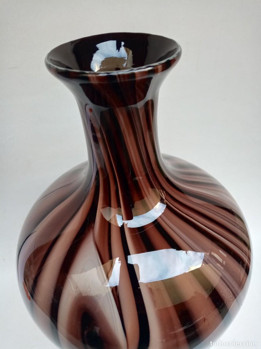 Vintage: jarron de cristal de murano- - Foto 2