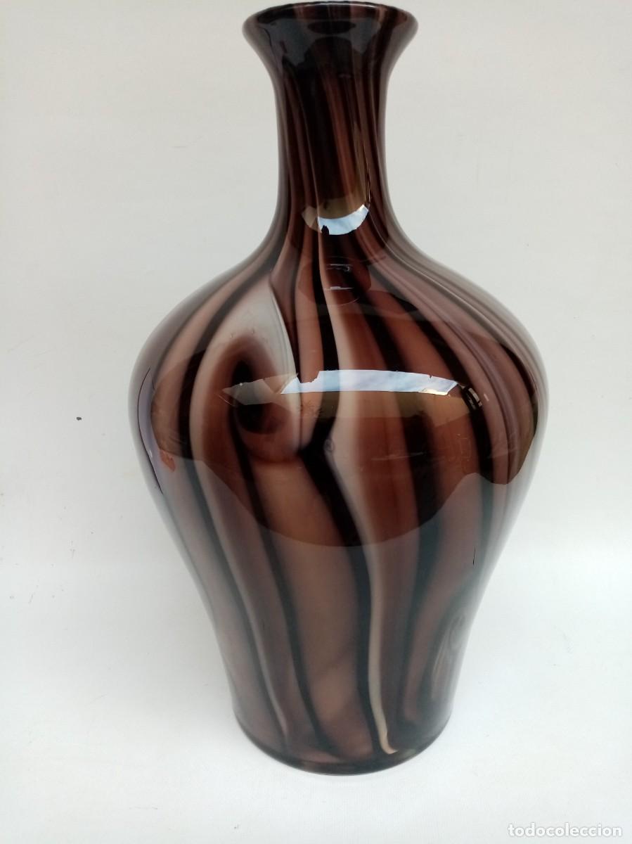 Vintage: jarron de cristal de murano- - Foto 3