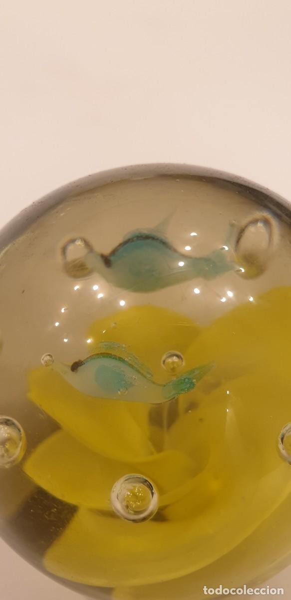 Vintage: Pisapapeles de cristal - Foto 2