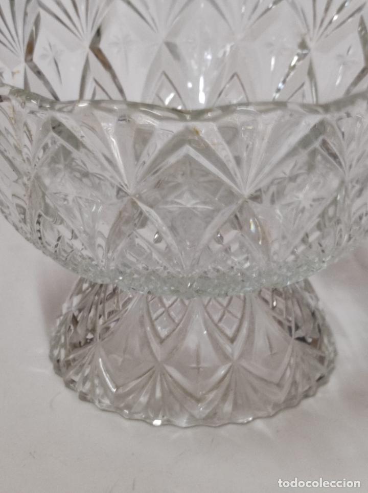 Vintage: FRUTERO DE CRISTAL (C36) - Foto 2