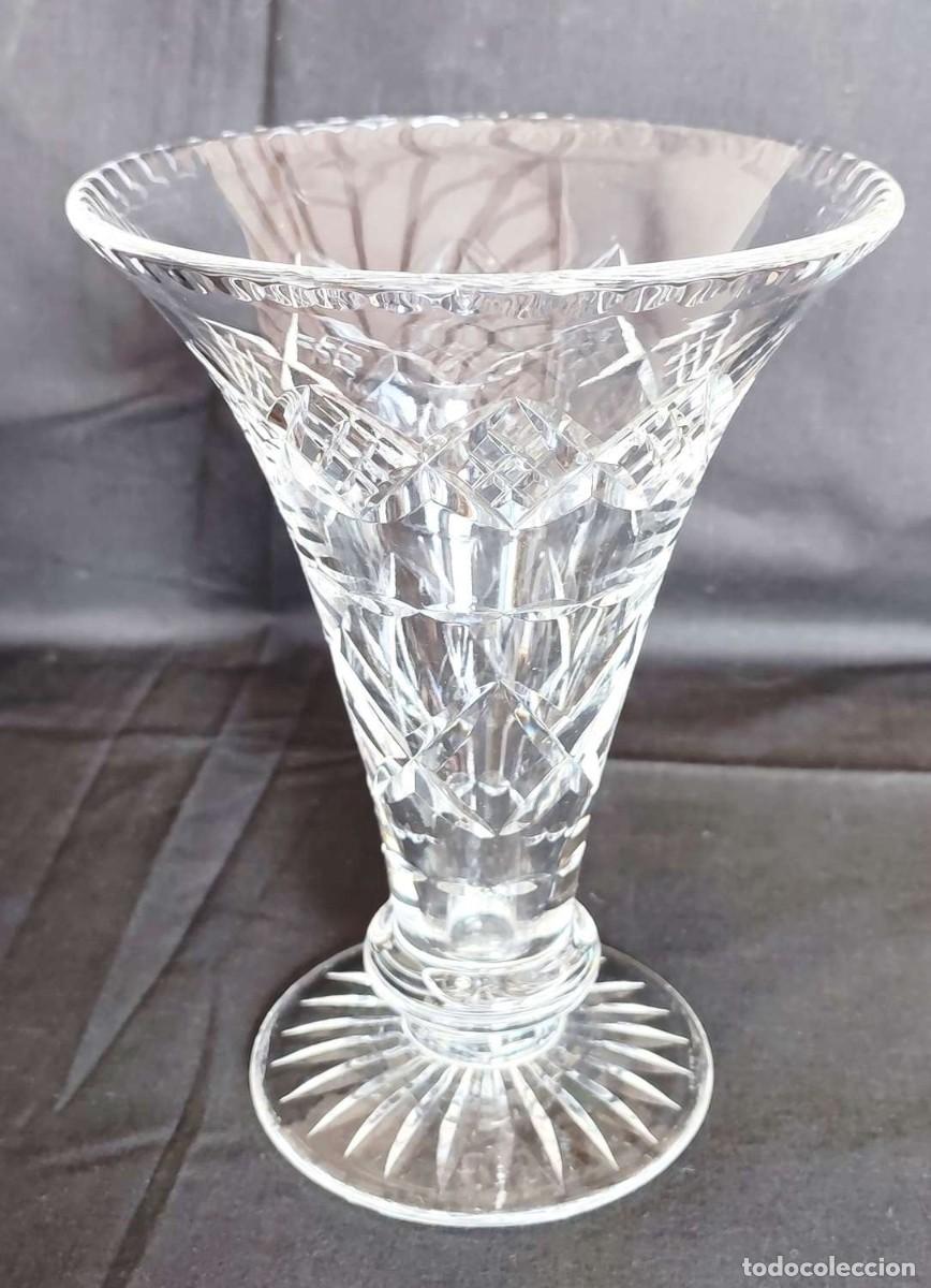 Vintage: Florero ingles de Stuart cristal - Foto 1