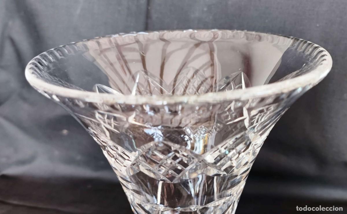 Vintage: Florero ingles de Stuart cristal - Foto 5