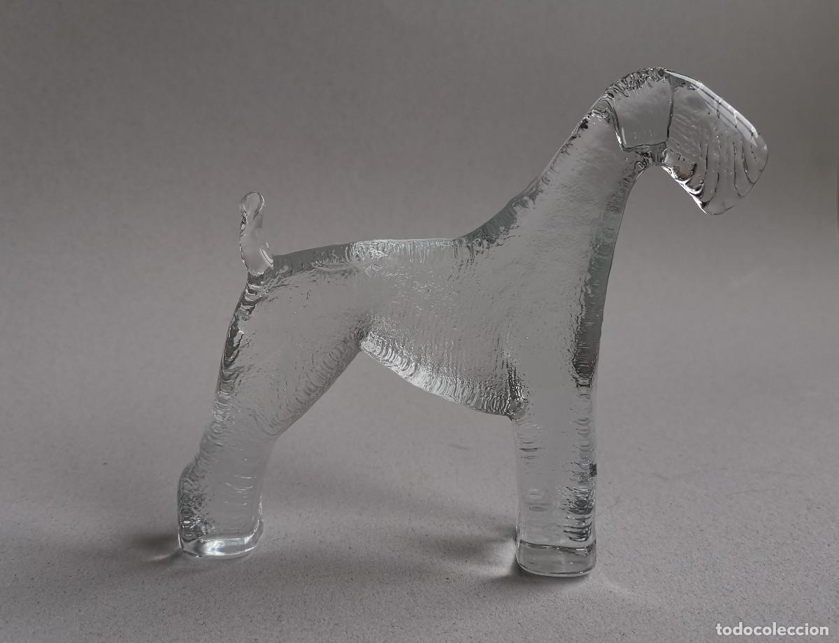 Vintage: TERRIER AIREDALE CRISTAL - Foto 2