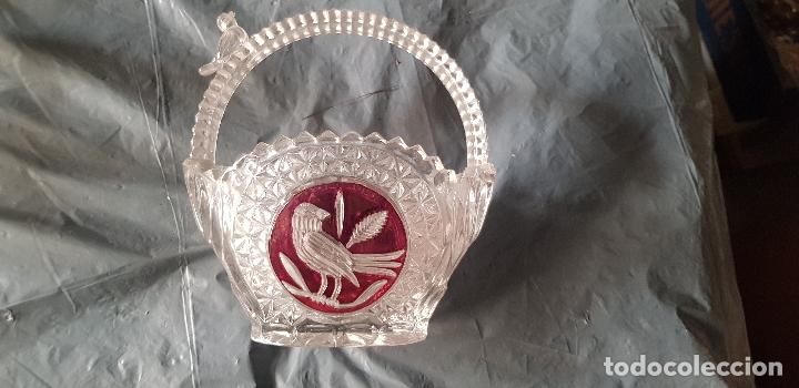 Vintage: CESTA CRISTAL - Foto 4