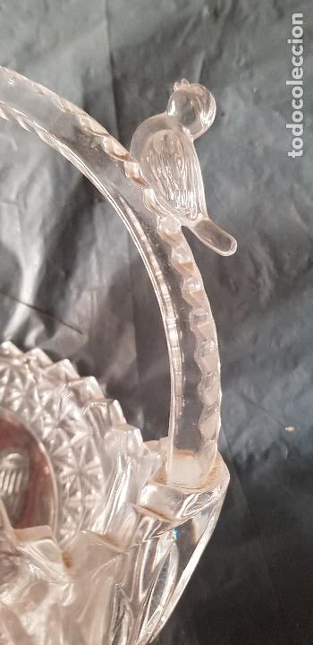 Vintage: CESTA CRISTAL - Foto 8